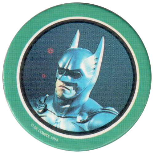 Lot De 14 Pogs Batman Forever Avimage - Collection Vintage, Occasion